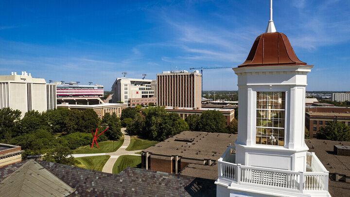 Cupola on campus