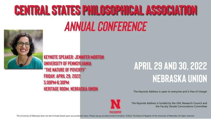 Central States Philosophical Association (CSPA)'s Annual Conference slide