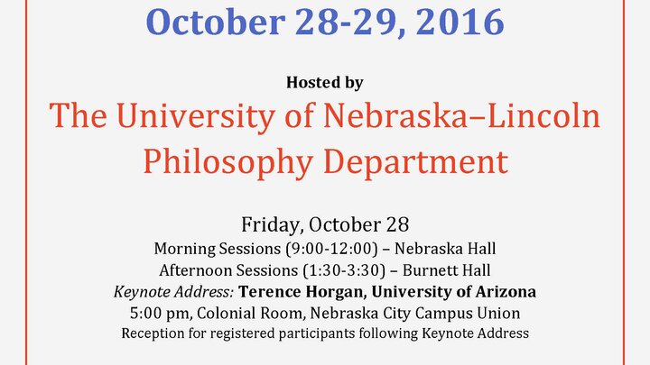 Central States Philosophical Association 2016 Poster